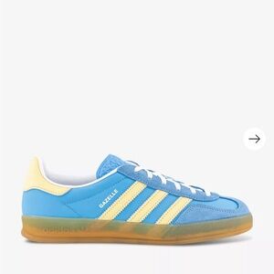 Gazelle Adidas - Powder Blue and Yellow